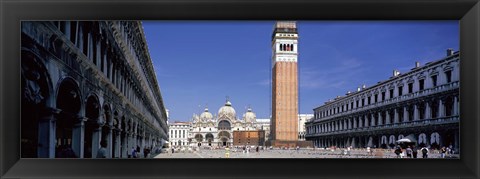 Framed Square in Venice Italy Print