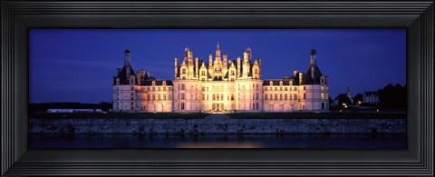 Framed Chateau de Chambord Loire France Print