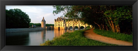 Framed Chateau De Chenonceaux, Loire Valley, France Print