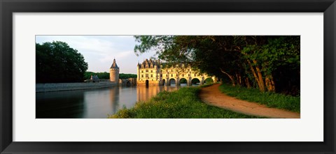 Framed Chateau De Chenonceaux, Loire Valley, France Print