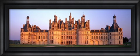 Framed Chateau de Chambord (Chambord Chateau) Loir-et-Cher Loire Valley France Print
