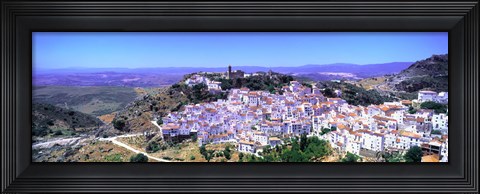 Framed Casares, Andalucia, Spain Print