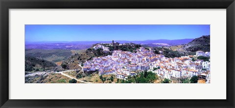 Framed Casares, Andalucia, Spain Print