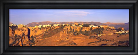 Framed Ronda Gorge, Andalucia, Spain Print