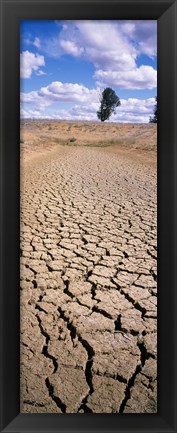 Framed Drought, Australia Print