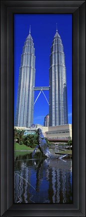 Framed Petronas Towers Kuala Lumpur Malaysia Print
