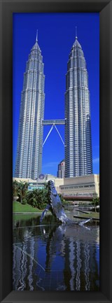 Framed Petronas Towers Kuala Lumpur Malaysia Print
