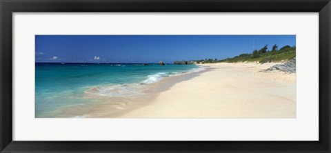 Framed Warwick Long Bay Beach Bermuda Print