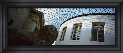 Framed British Museum Interior, London, England Print