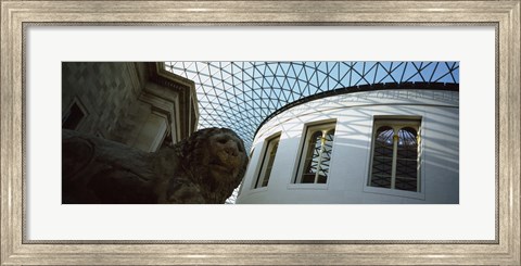 Framed British Museum Interior, London, England Print