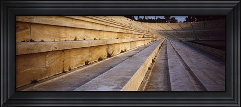 Framed Detail Olympic Stadium Athens Greece Print