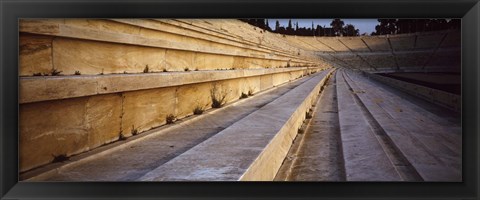 Framed Detail Olympic Stadium Athens Greece Print