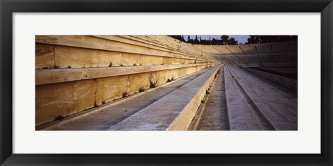 Framed Detail Olympic Stadium Athens Greece Print