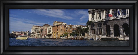 Framed Buildings on the Venice, Italy Waterfront Print