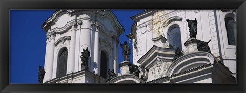 Framed Low angle view of a palace, Presidential Palace, Prague, Czech Republic Print