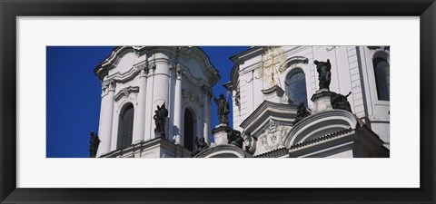 Framed Low angle view of a palace, Presidential Palace, Prague, Czech Republic Print