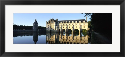 Framed Chateau de Chenonceaux Loire Valley France Print