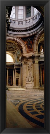 Framed Pantheon Interior Paris France Print