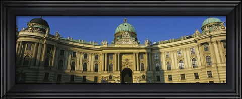 Framed Facade of a palace, Hofburg Palace, Vienna, Austria Print