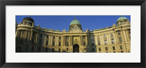 Framed Facade of a palace, Hofburg Palace, Vienna, Austria Print
