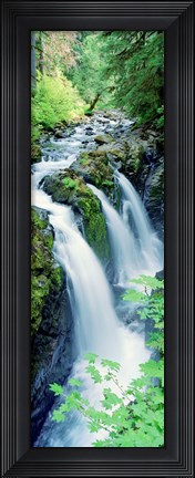 Framed Sol Duc Falls Olympic National Park WA Print