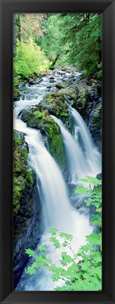 Framed Sol Duc Falls Olympic National Park WA Print