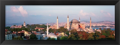 Framed Turkey, Istanbul, Hagia Sofia Print