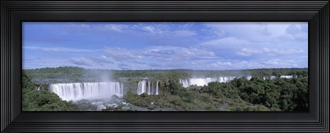Framed Iguazu Falls Iguazu National Park Brazil Print