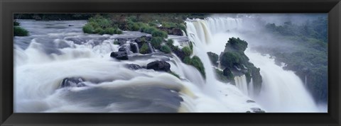 Framed Iguazu Falls, Iguazu National Park, Argentina Print