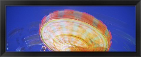 Framed Amusement Park Stuttgart Germany Print