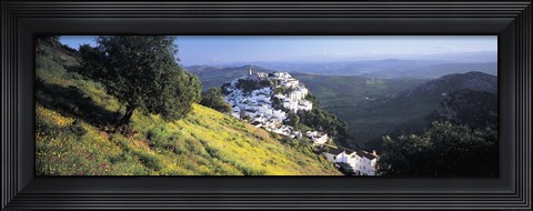 Framed Casares, Spain Print