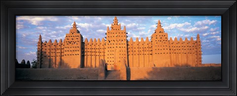 Framed Great Mosque Of Djenne, Mali, Africa Print