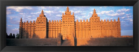 Framed Great Mosque Of Djenne, Mali, Africa Print