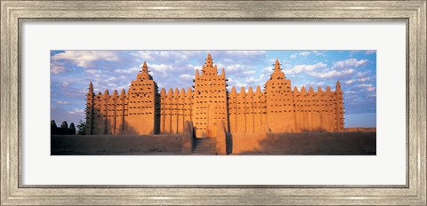 Framed Great Mosque Of Djenne, Mali, Africa Print
