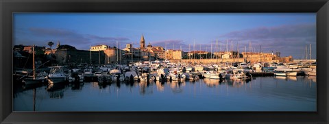 Framed Alghero Sardinia Italy Print