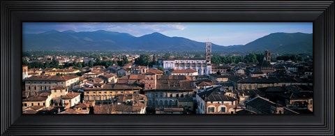 Framed Italy, Tuscany, Lucca Print