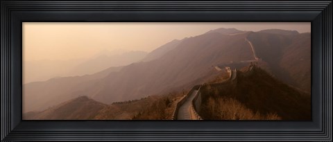 Framed Great Wall Of China, Mutianyu, China Print