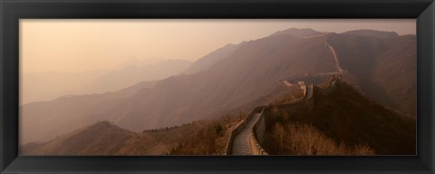 Framed Great Wall Of China, Mutianyu, China Print