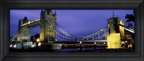 Framed Tower Bridge, London, United Kingdom Print
