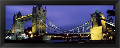 Framed Tower Bridge, London, United Kingdom Print