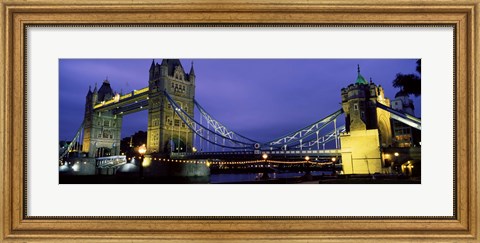 Framed Tower Bridge, London, United Kingdom Print