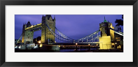 Framed Tower Bridge, London, United Kingdom Print