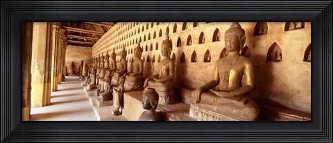 Framed Vat Si Saket, Vientiane, Laos Print