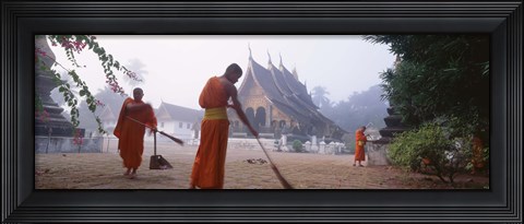 Framed Vat Xieng Thong, Luang Prabang, Laos Print