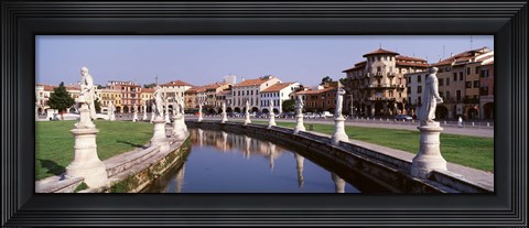 Framed Prato Della Valle, Padua, Italy Print