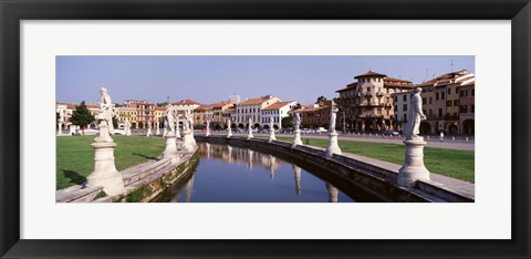 Framed Prato Della Valle, Padua, Italy Print