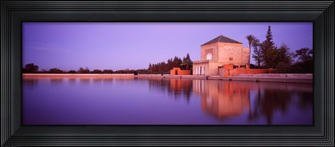 Framed Menara, Marrakech, Morocco Print