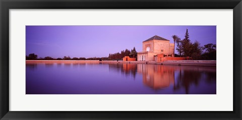 Framed Menara, Marrakech, Morocco Print