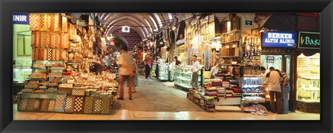 Framed Bazaar, Istanbul, Turkey Print