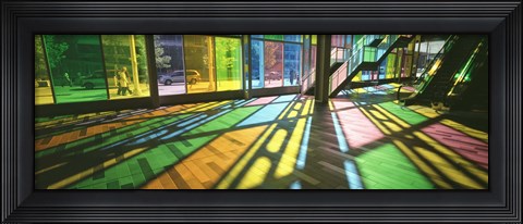 Framed Convention Center, Quebec, Canada Print